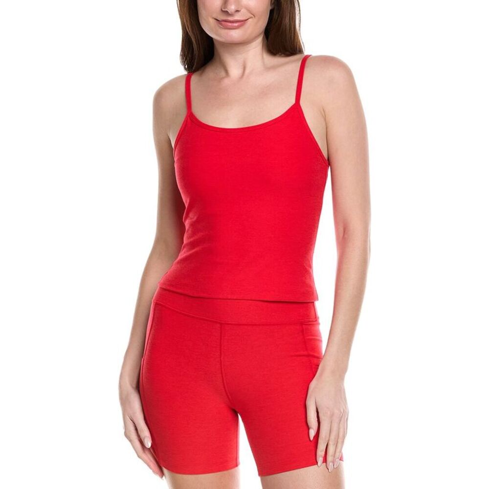 Beyond Yoga Womens  Spacedye Forever Waist Length Tank, Red